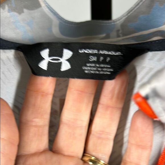 Under Armour Blue and Gray Outdoor Performance Shirt - Picture 7 of 7